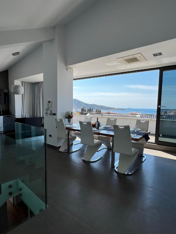 Luxury Laurus Penthouse With Awesome Sea View Apartment Primosten Luaran gambar