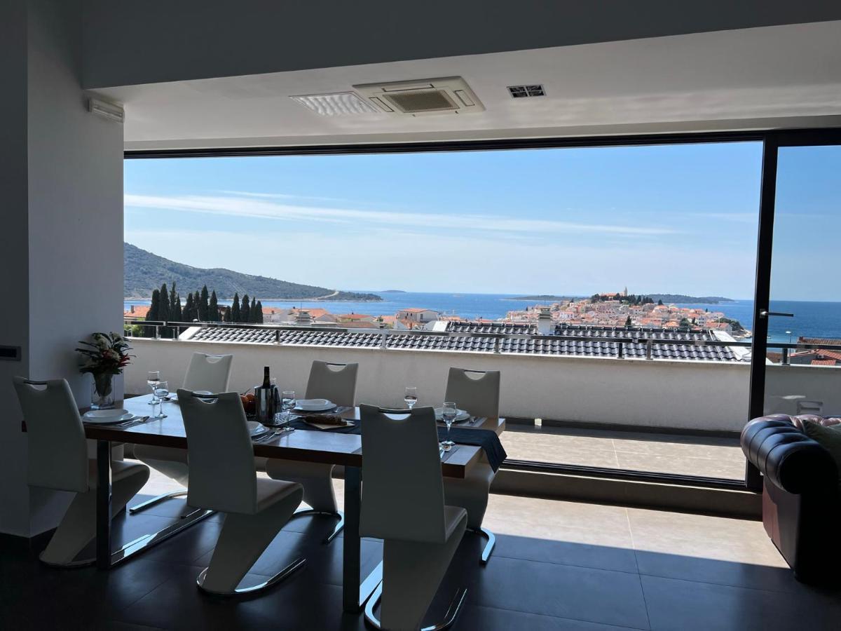 Luxury Laurus Penthouse With Awesome Sea View Apartment Primosten Luaran gambar
