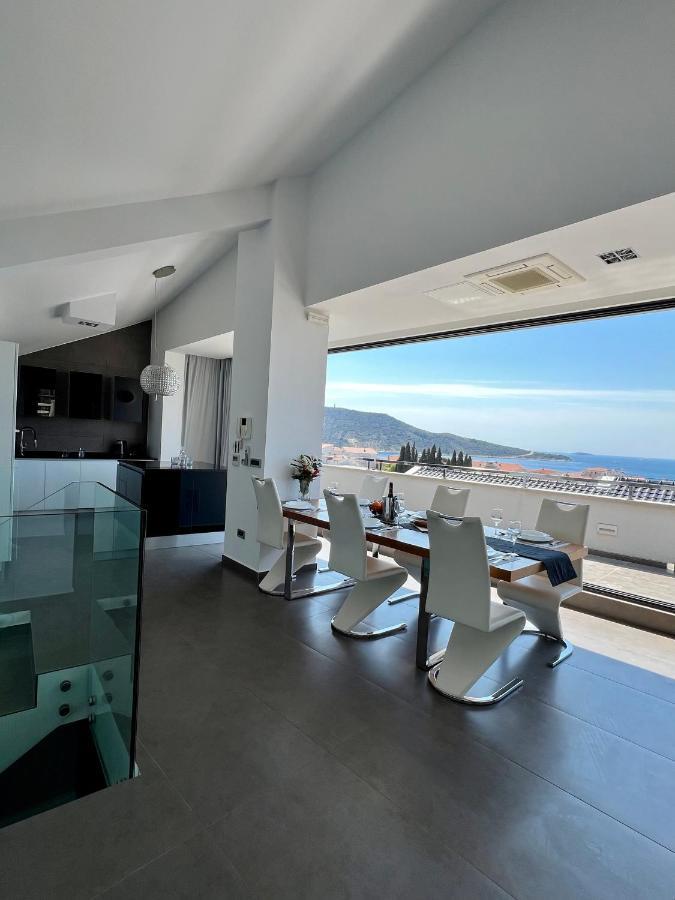 Luxury Laurus Penthouse With Awesome Sea View Apartment Primosten Luaran gambar
